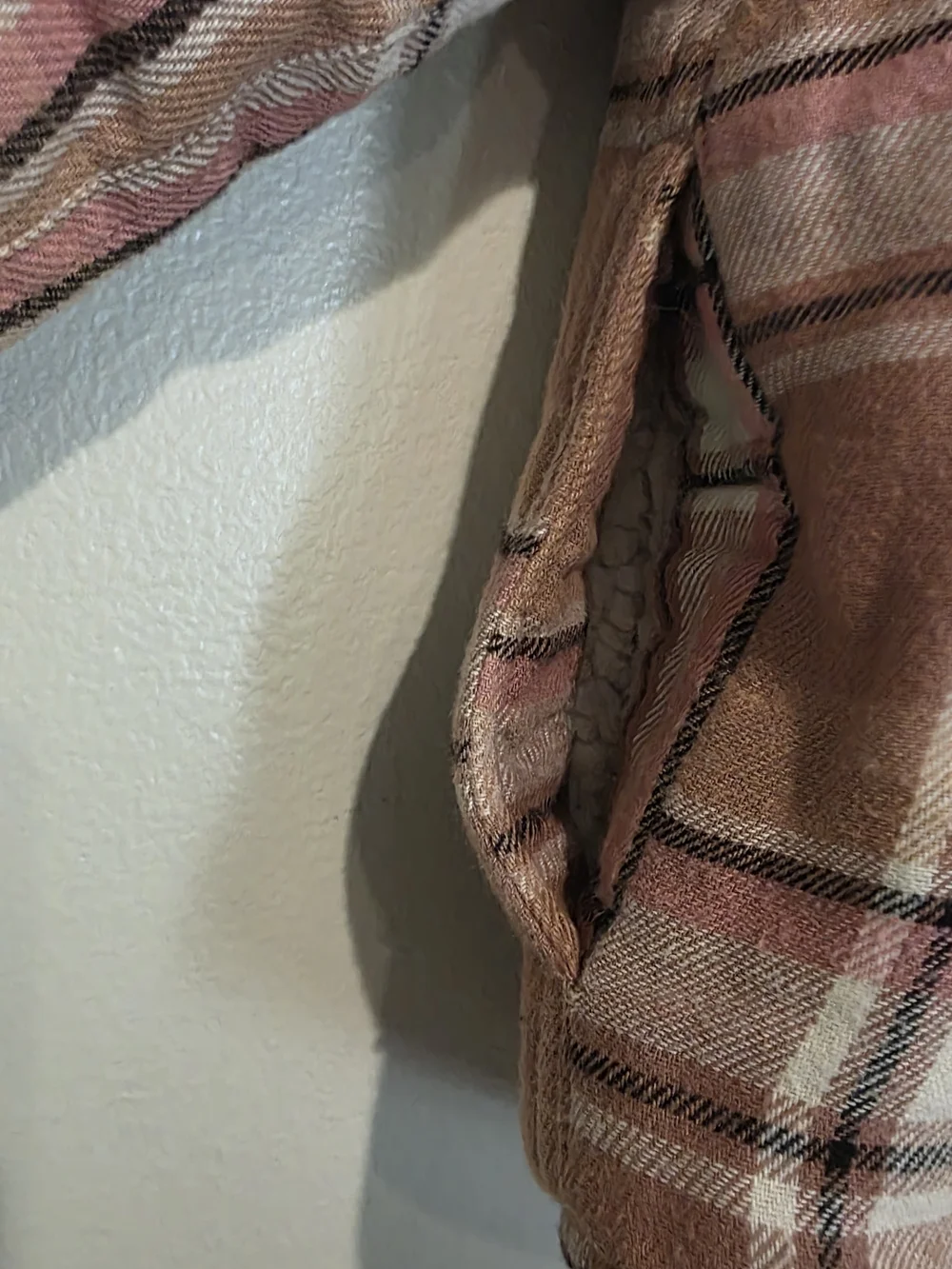 The Children's Place Toddler Plaid Sherpa Lined Flannel Snap Shirt Jacket 18-24M
